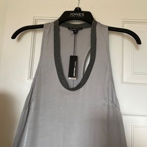 James Perse Long Gray Dress- armpit to armpit =14 inches, length = 55 inches